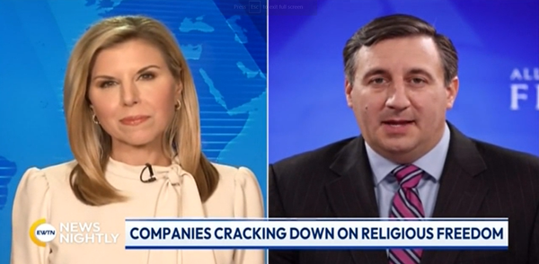 Tedesco on EWTN News Nightly: Transparency Key for Improving Business Index Scores